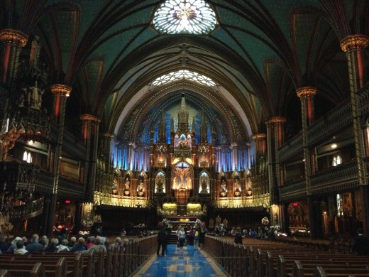 Notre-Dame Basilica Montreal Copyright Shelagh Donnelly