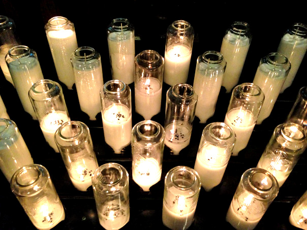 Notre Dame Candles Copyright Shelagh Donnelly