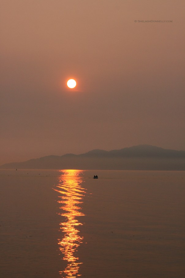 Spanish Banks Sunset 5428 Copyright Shelagh Donnelly