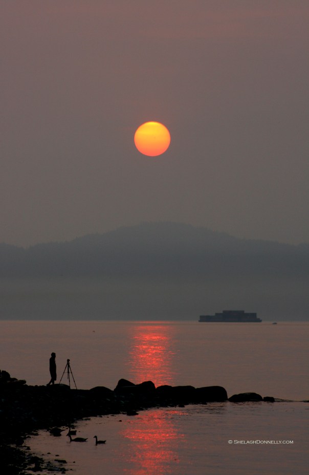Spanish Banks Sunset 5474 Copyright Shelagh Donnelly