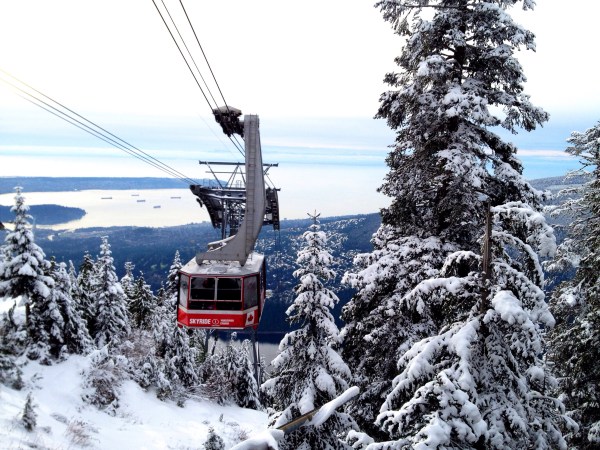 Grouse Grind Gondola copyright Shelagh Donnelly