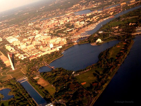 Above DC's Memorials Copyright Shelagh Donnelly